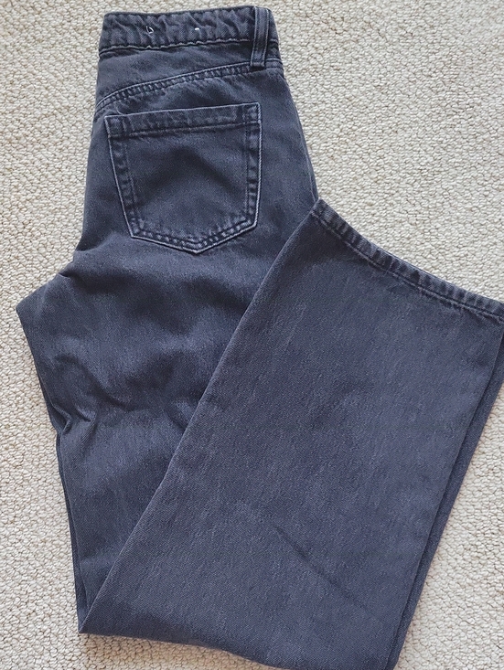 Garage Denim - Garage Women's Straight Leg Jeans in Washed Black